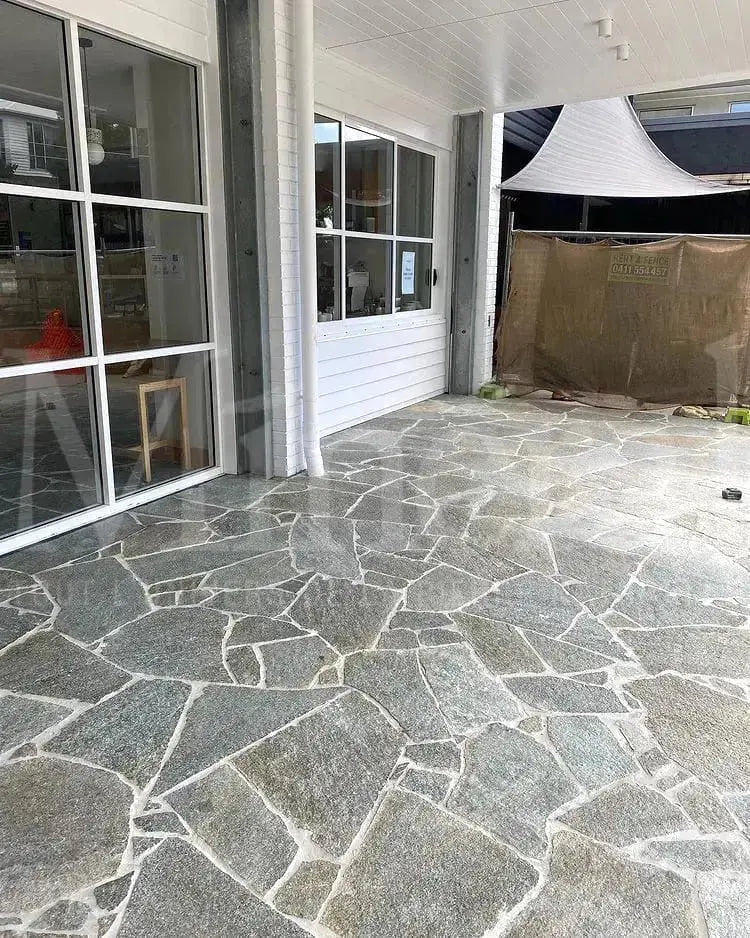 Opus Incertum en QUARTZITE ADRIATICO - Minéral Pierre Naturelle