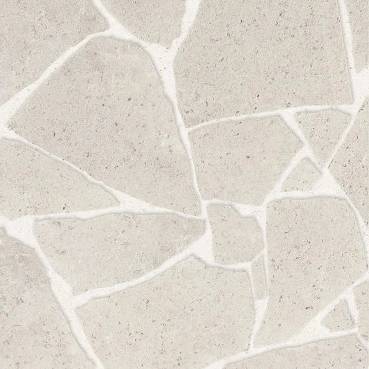 Polygonalplatte Kalkstein SINAI PEARL sablé gebürstet - Minéral Naturstein