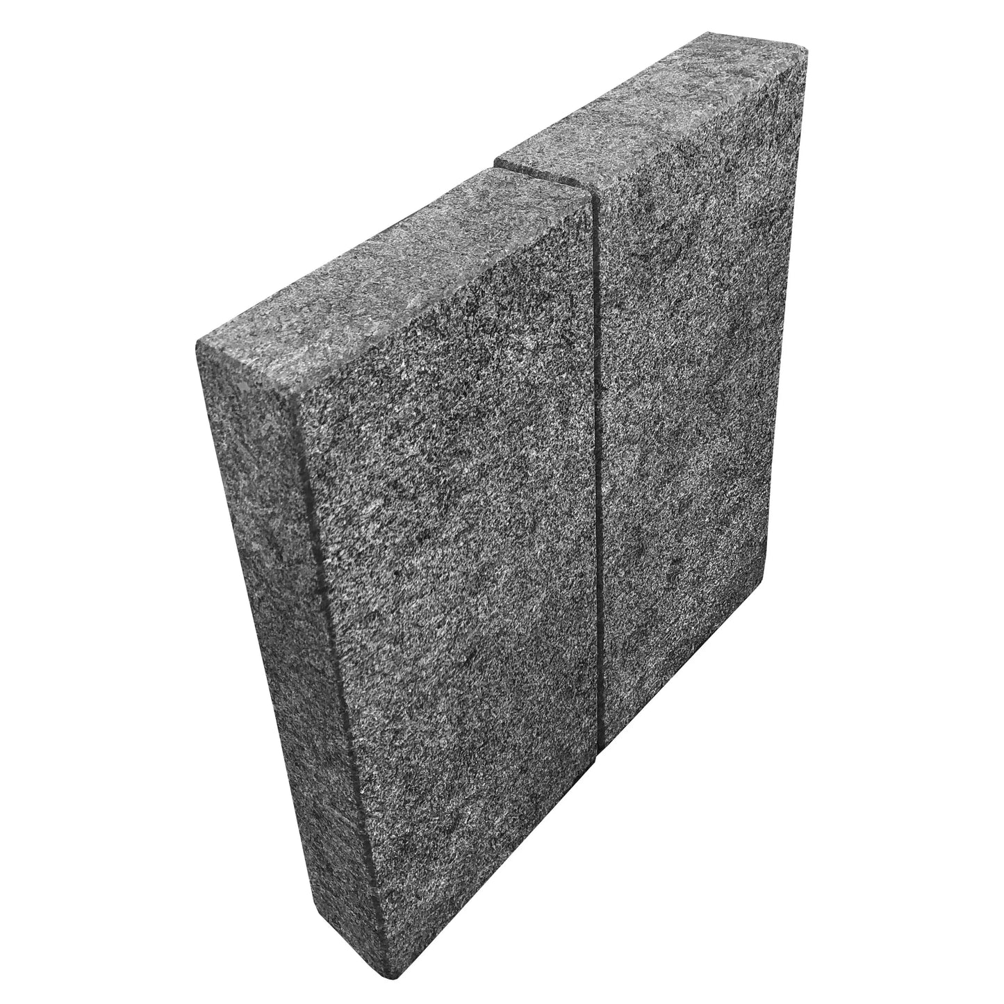 Palissade en granit JADE BLACK - Minéral Pierre Naturelle