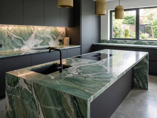 Quartzite PATAGONIA GREEN Minéral pierre naturelle