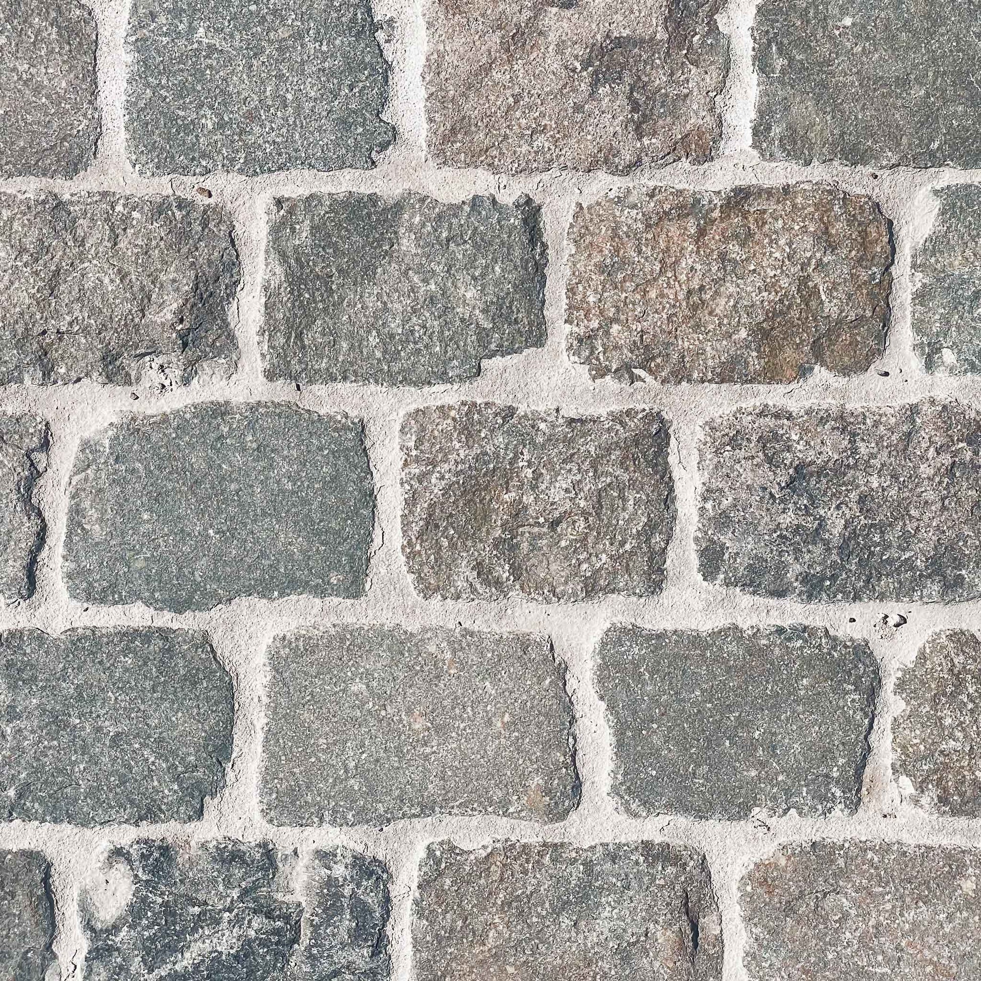 Pavé ancien de récupération en PORPHYRE - Minéral Pierre Naturelle