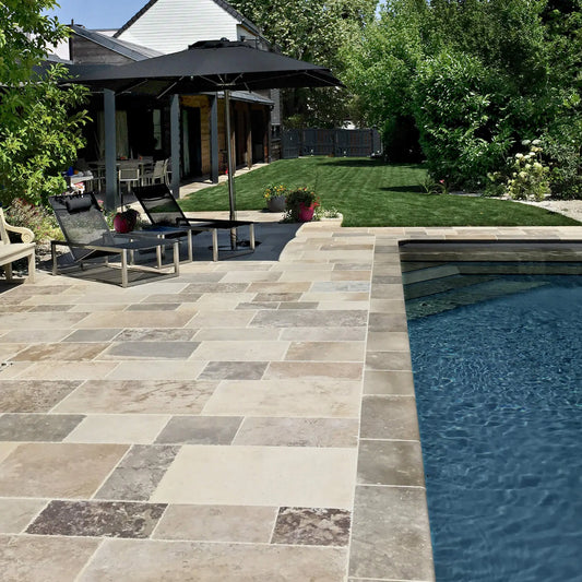 Dallage en pierre calcaire PIERRE DU PERIGORD - Minéral Pierre Naturelle