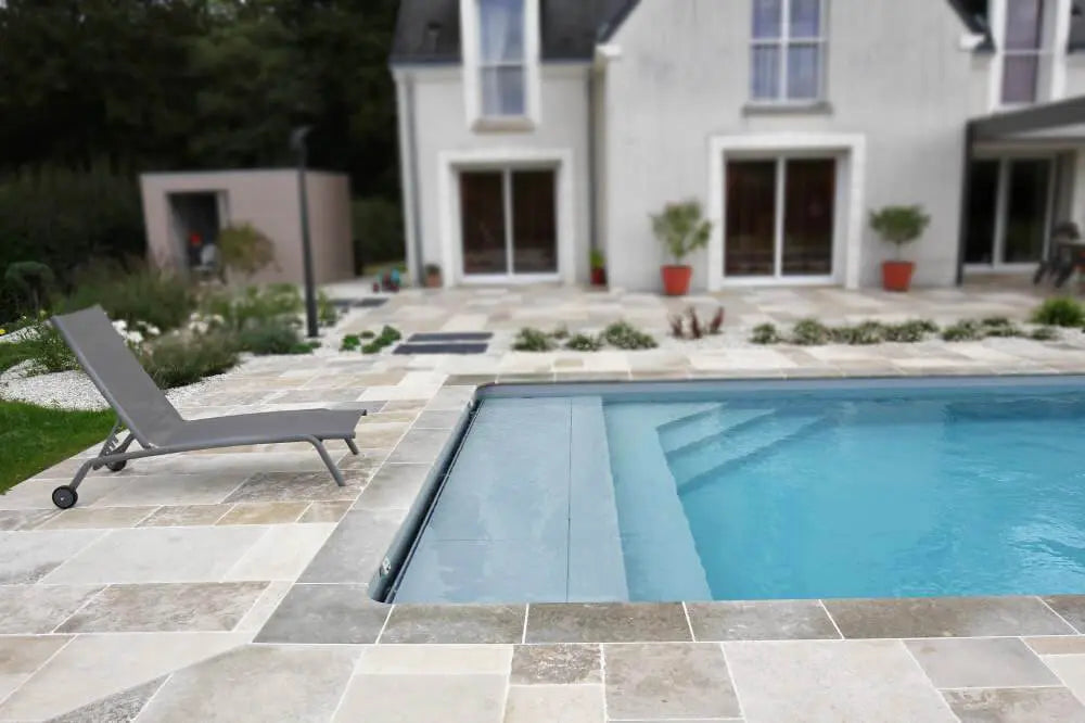 Dallage en pierre calcaire PIERRE DU PERIGORD - Minéral Pierre Naturelle