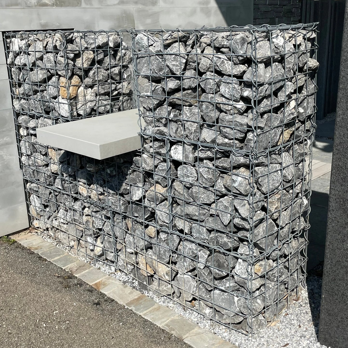 pierre naturelle gris des ardennes pour gabion