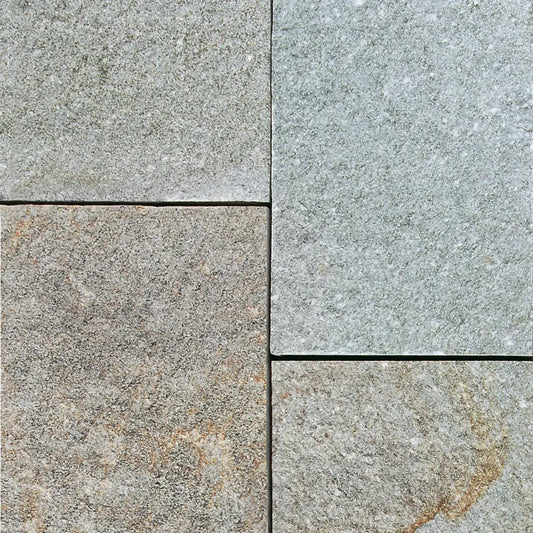 Dallage en PIERRE DE LUZERNE bords sciés - Minéral Pierre Naturelle