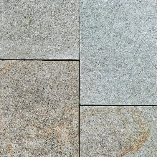 Dallage en PIERRE DE LUZERNE bords sciés - Minéral Pierre Naturelle