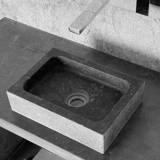 Pierre BLEUE BELGE adouci - Minéral Pierre Naturelle