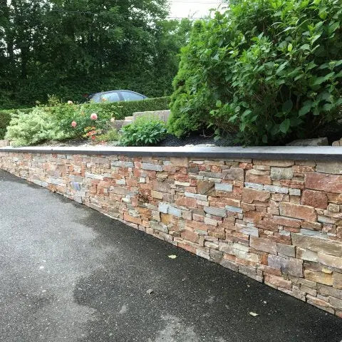 Parement QUARTZITE HONEY - Préassemblé + Angles - Minéral Pierre Naturelle