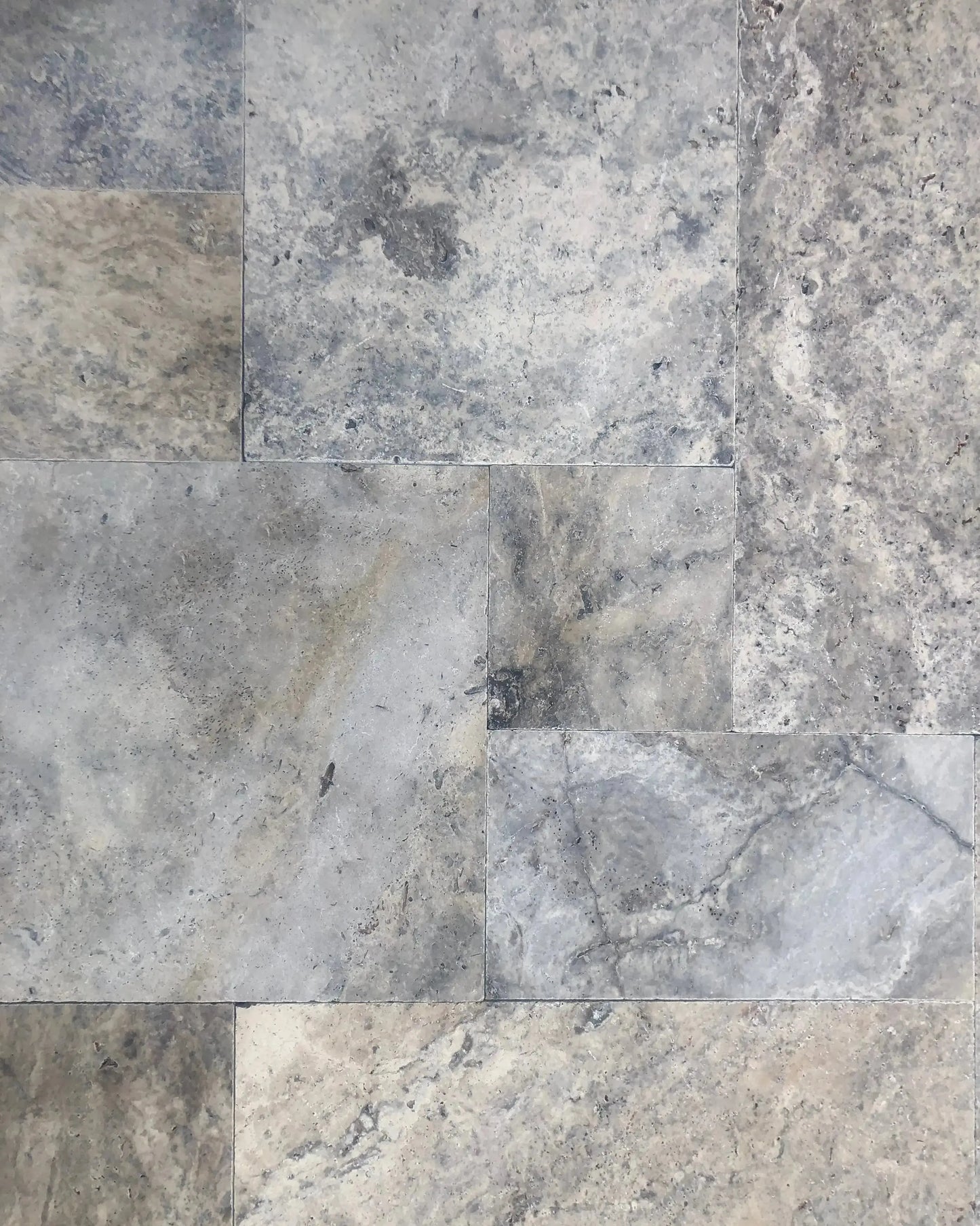 Bodenplatte TRAVERTIN SILVER - Minéral Naturstein