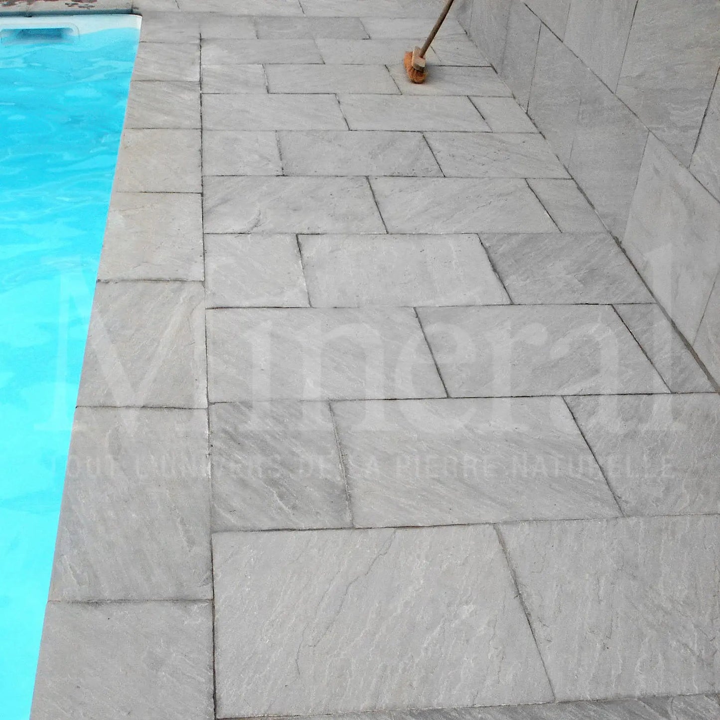 Dallage en grès KANDLA GREY - Minéral Pierre Naturelle