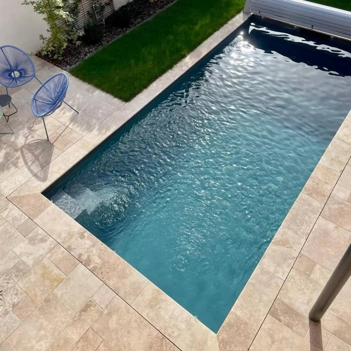 Dallage extérieur en TRAVERTIN CLASSIC - Minéral Pierre Naturelle