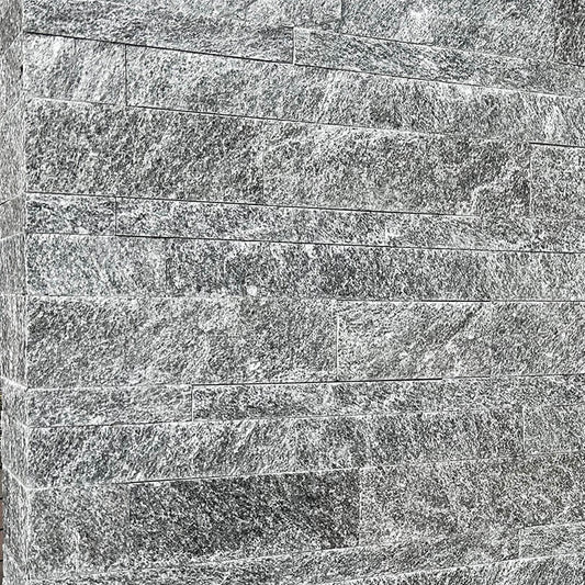 Verblendstein Naturstein ALPINA WHITE Brut # Longueur libre x 5-8-12 x ca. 1.5 cm