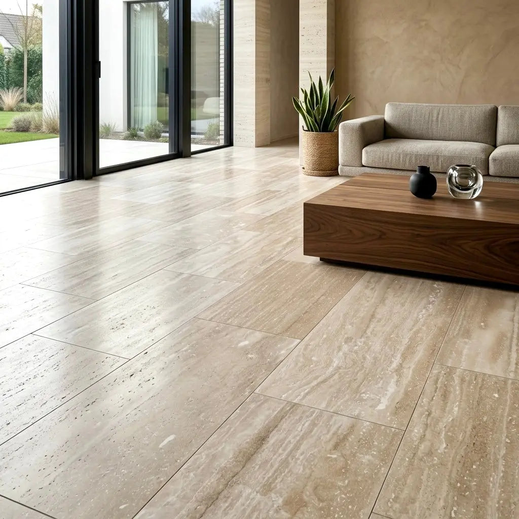 Bodenplatte TRAVERTIN CLASSIC Veincut Minéral Naturstein