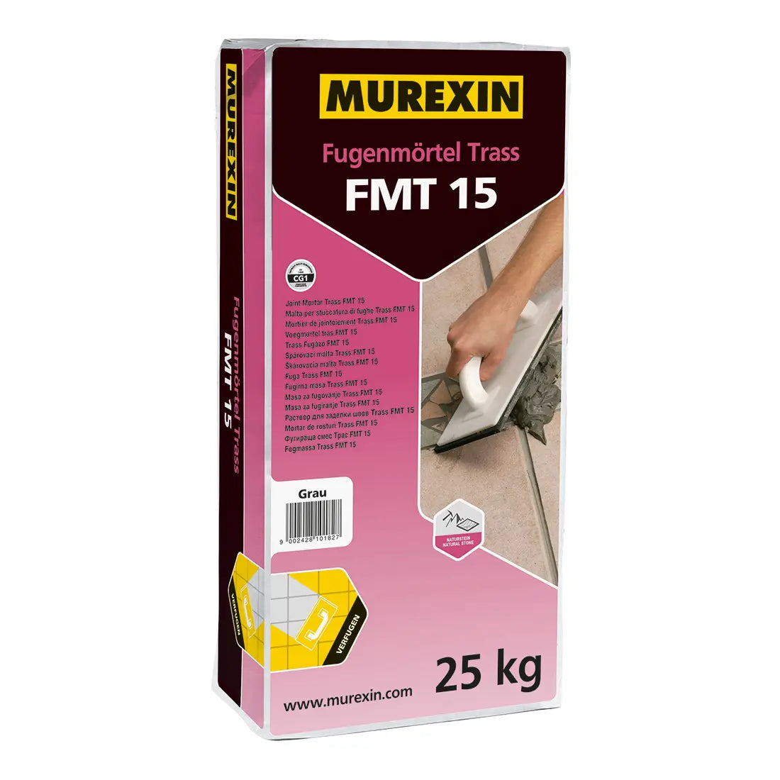 Joint pour pierre naturelle et carrelage - FMT15 Minéral pierre naturelle