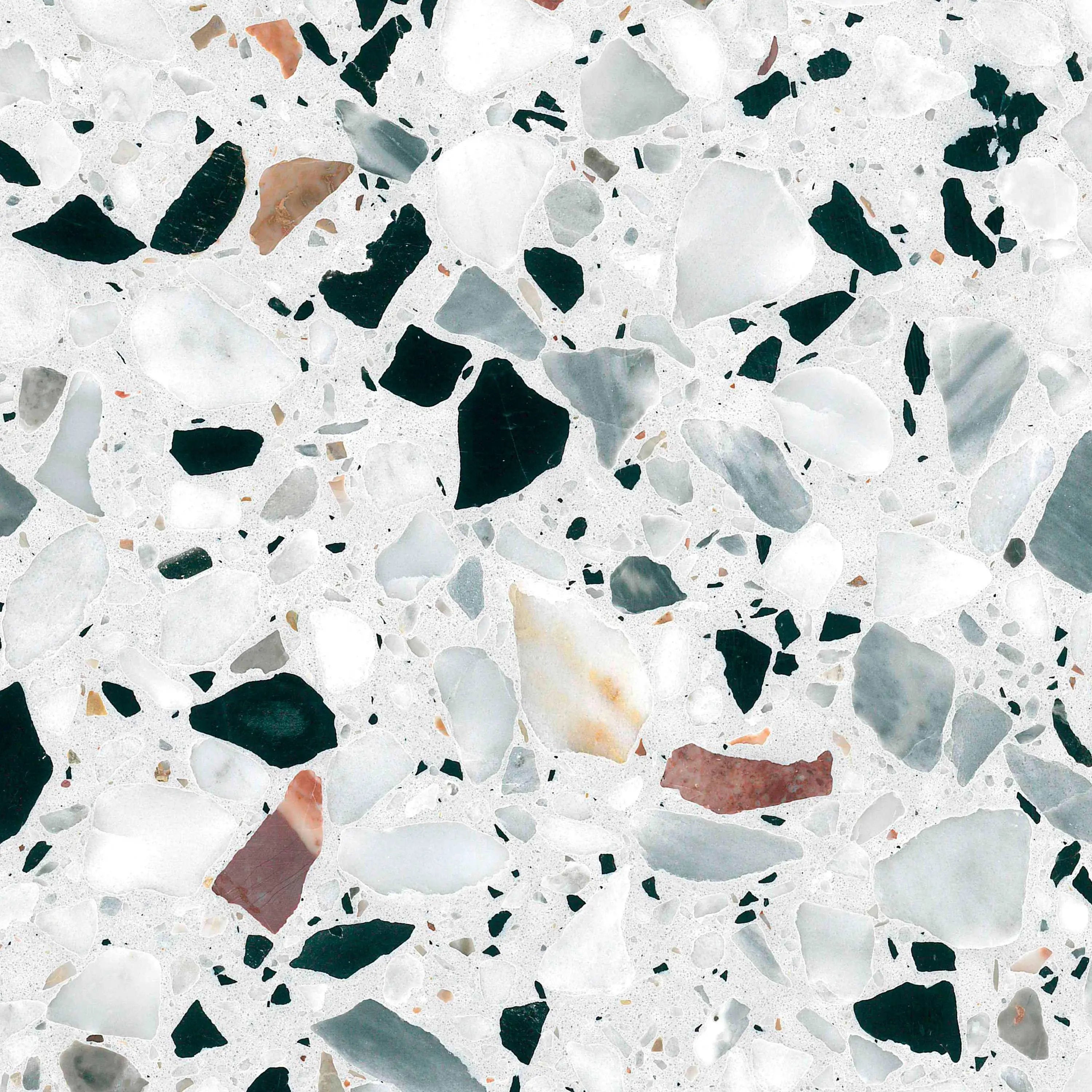 Bodenplatte terrazzo GRIGIO GROS - Minéral Naturstein