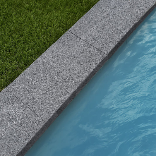 Poolrandplatte Granit KURU DARK