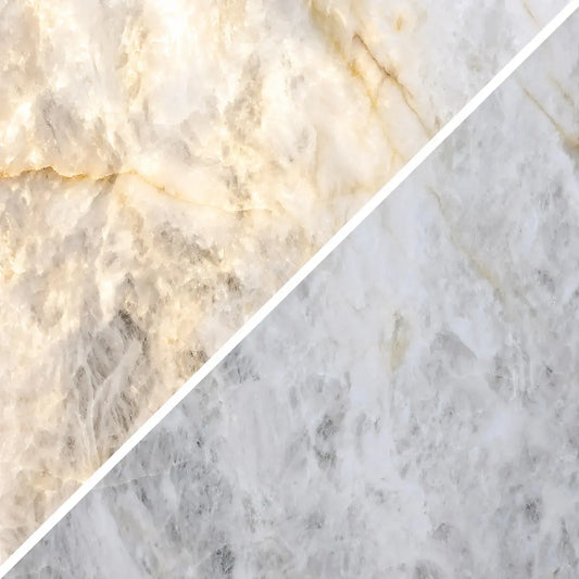 Quartzite CRYSTAL translucide Minéral pierre naturelle