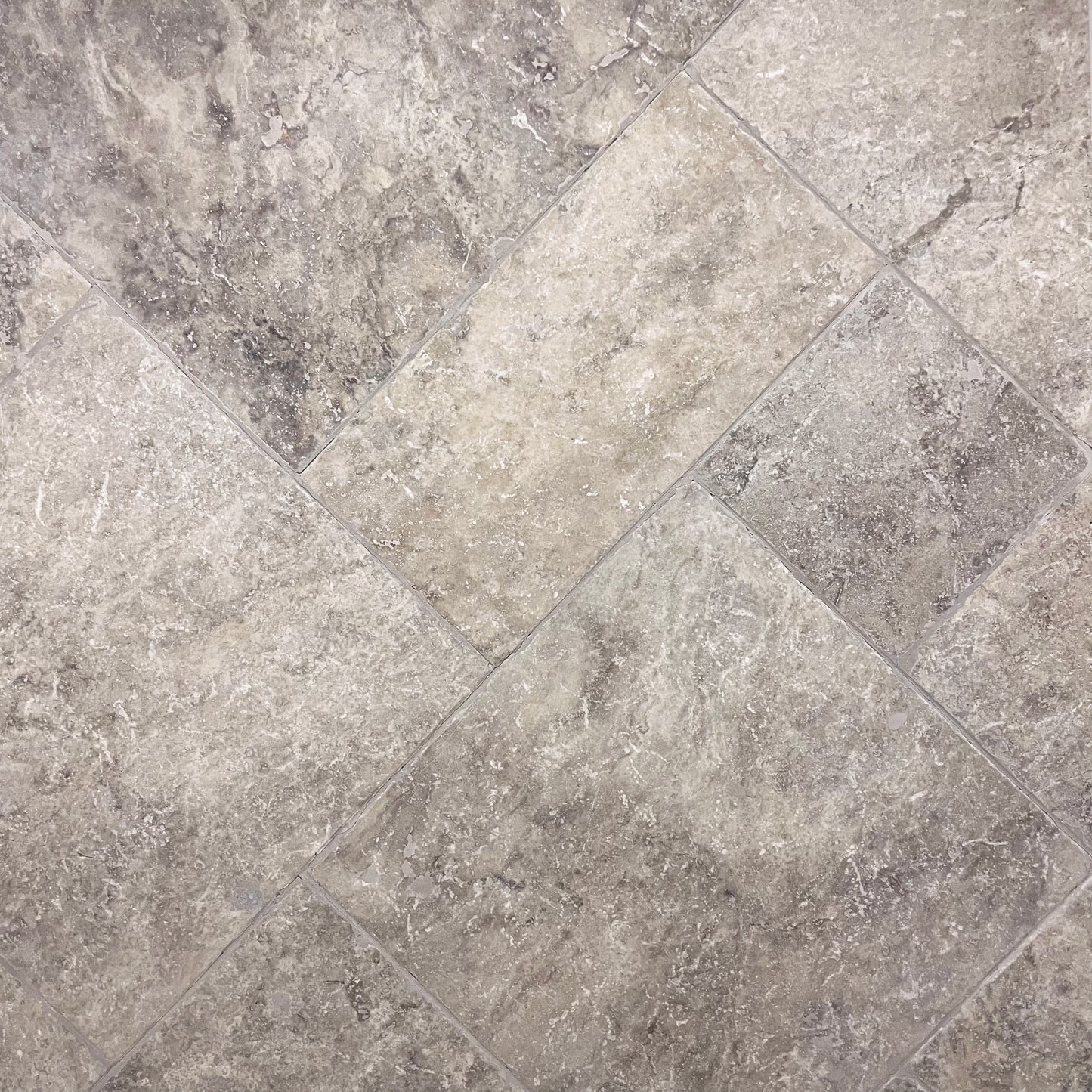 Bodenplatte TRAVERTIN SILVER