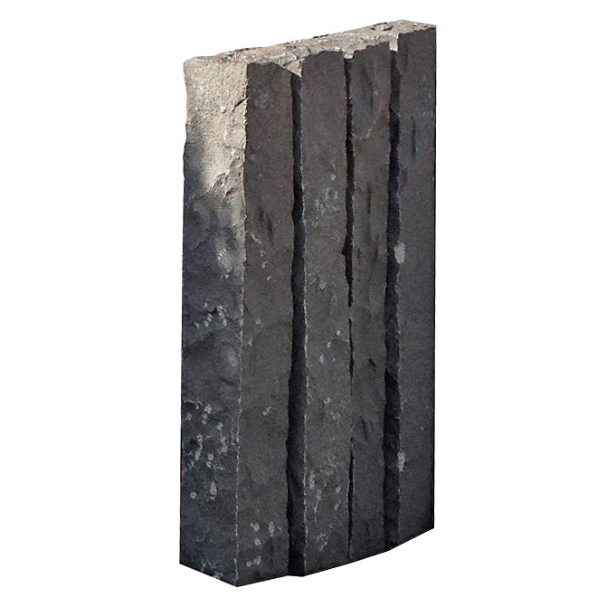 Palisade SUPER BLACK BASALT gespalten