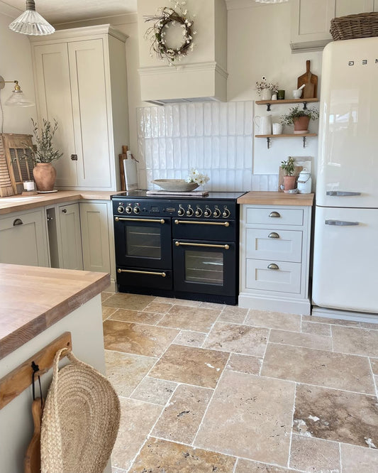 Bodenplatte TRAVERTIN RUSTIC MIX