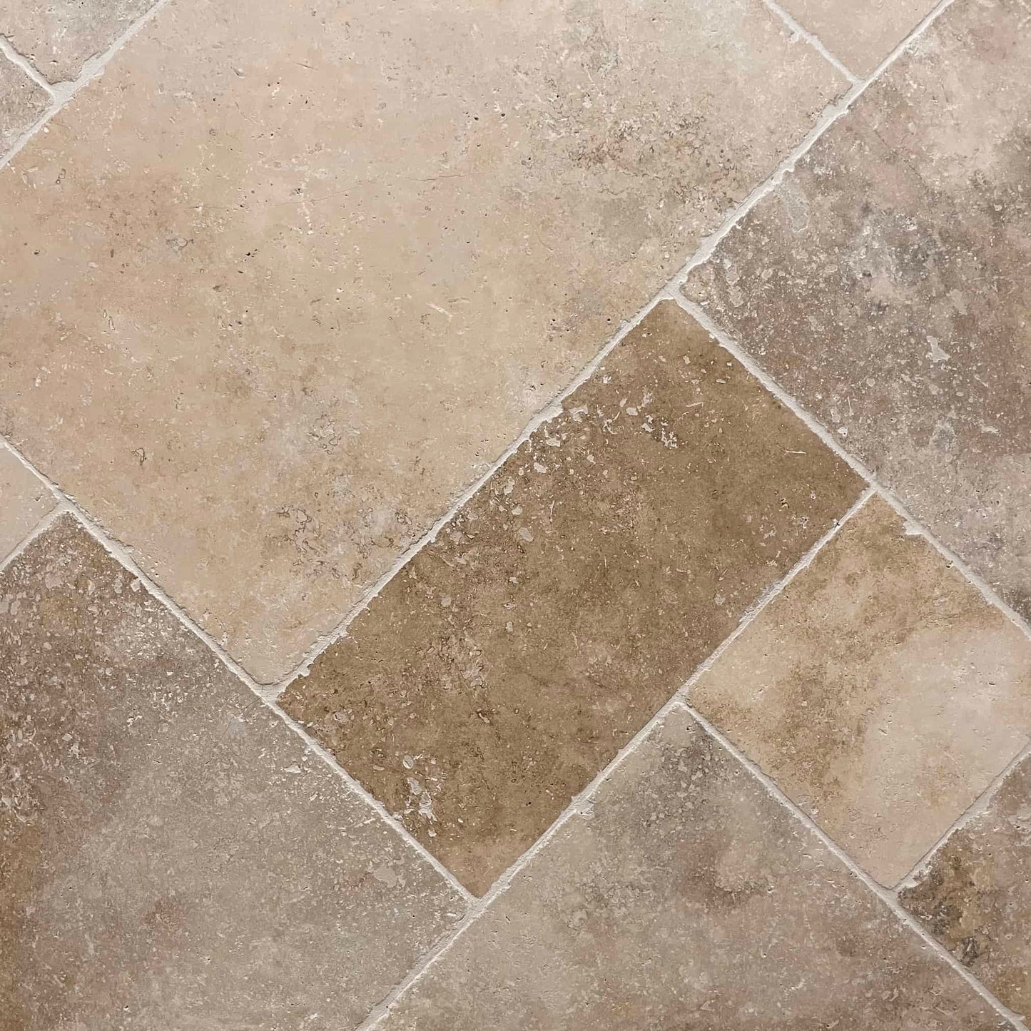 Bodenplatte TRAVERTIN RUSTIC MIX