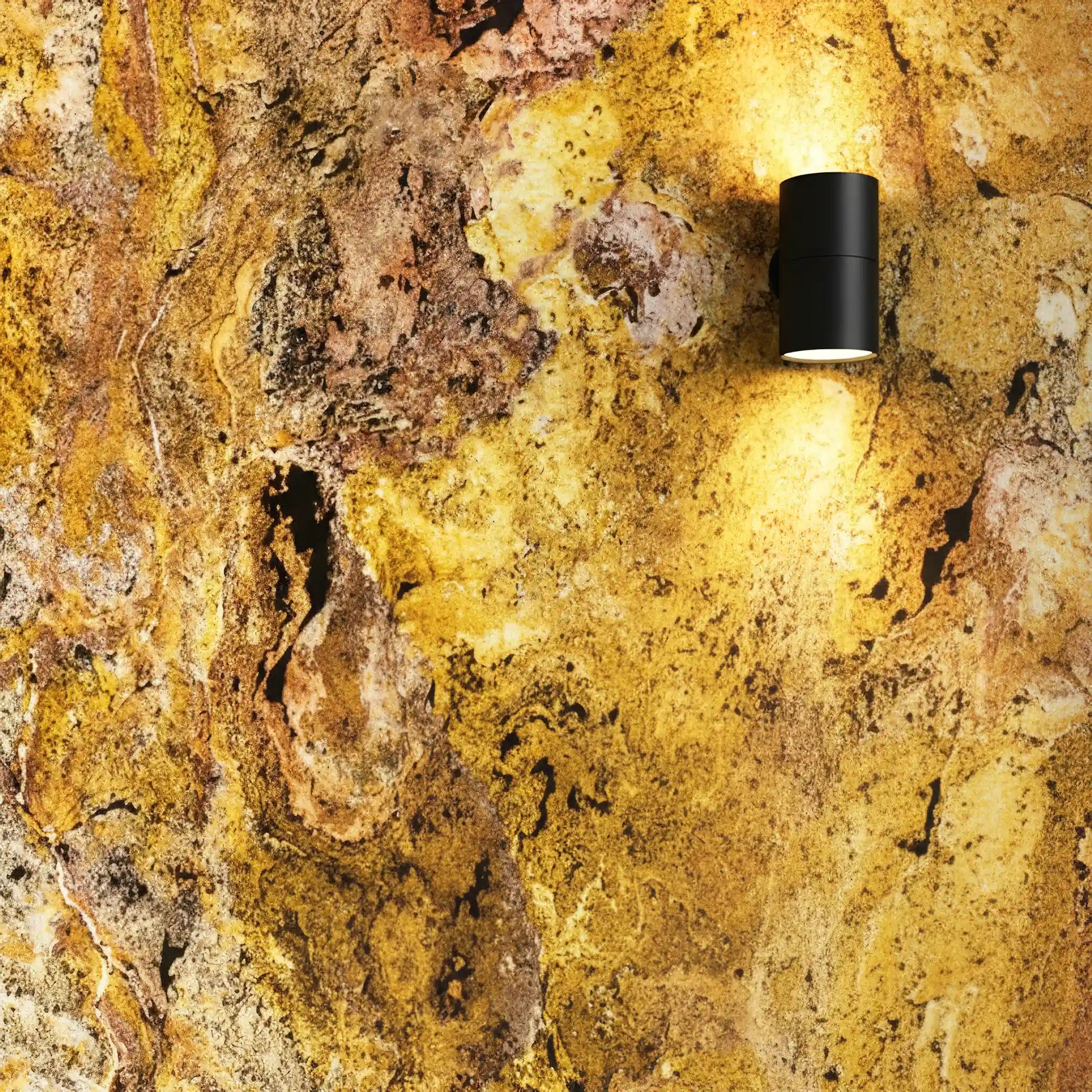 Feuille de pierre naturelle INDIAN AUTUMN translucide Minéral pierre naturelle