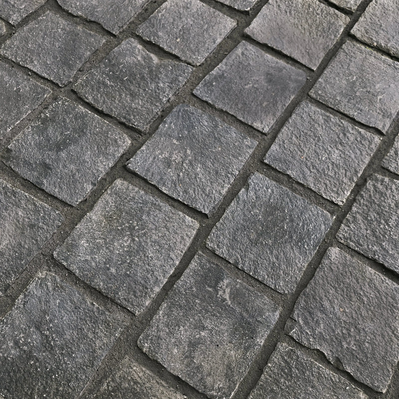 Pflaster Basalt SUPER BLACK Naturel - Minéral Naturstein