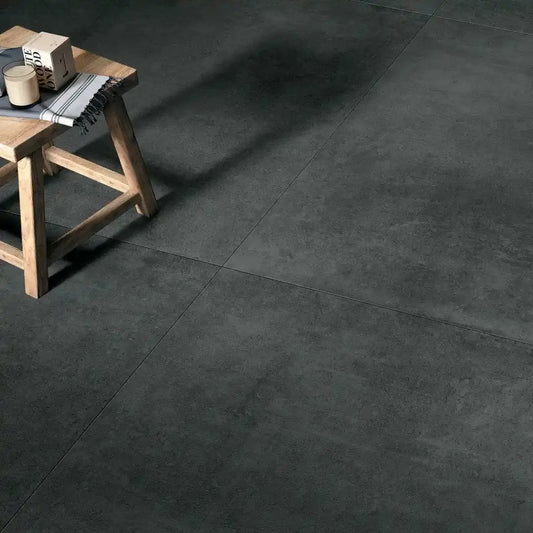 Grès cérame effet béton ABSOLUTE Minéral pierre naturelle
