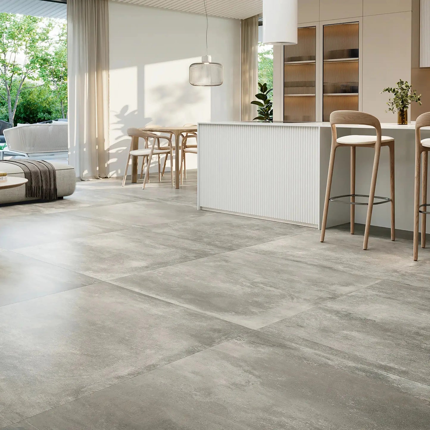 Carrelage effet béton PEARL - 60 x 60 cm