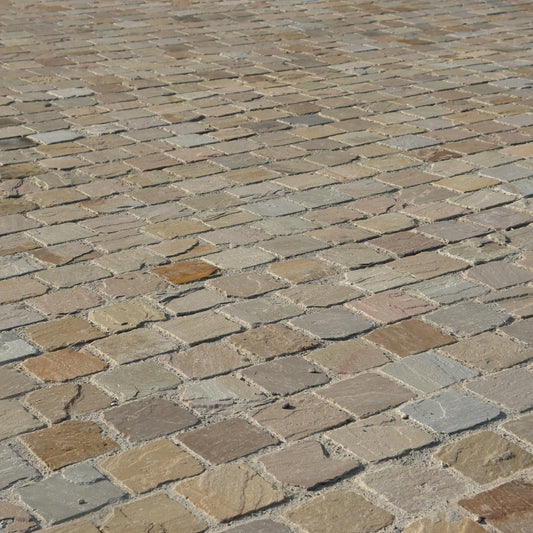 Pavé en grès DORATO - Minéral Pierre Naturelle