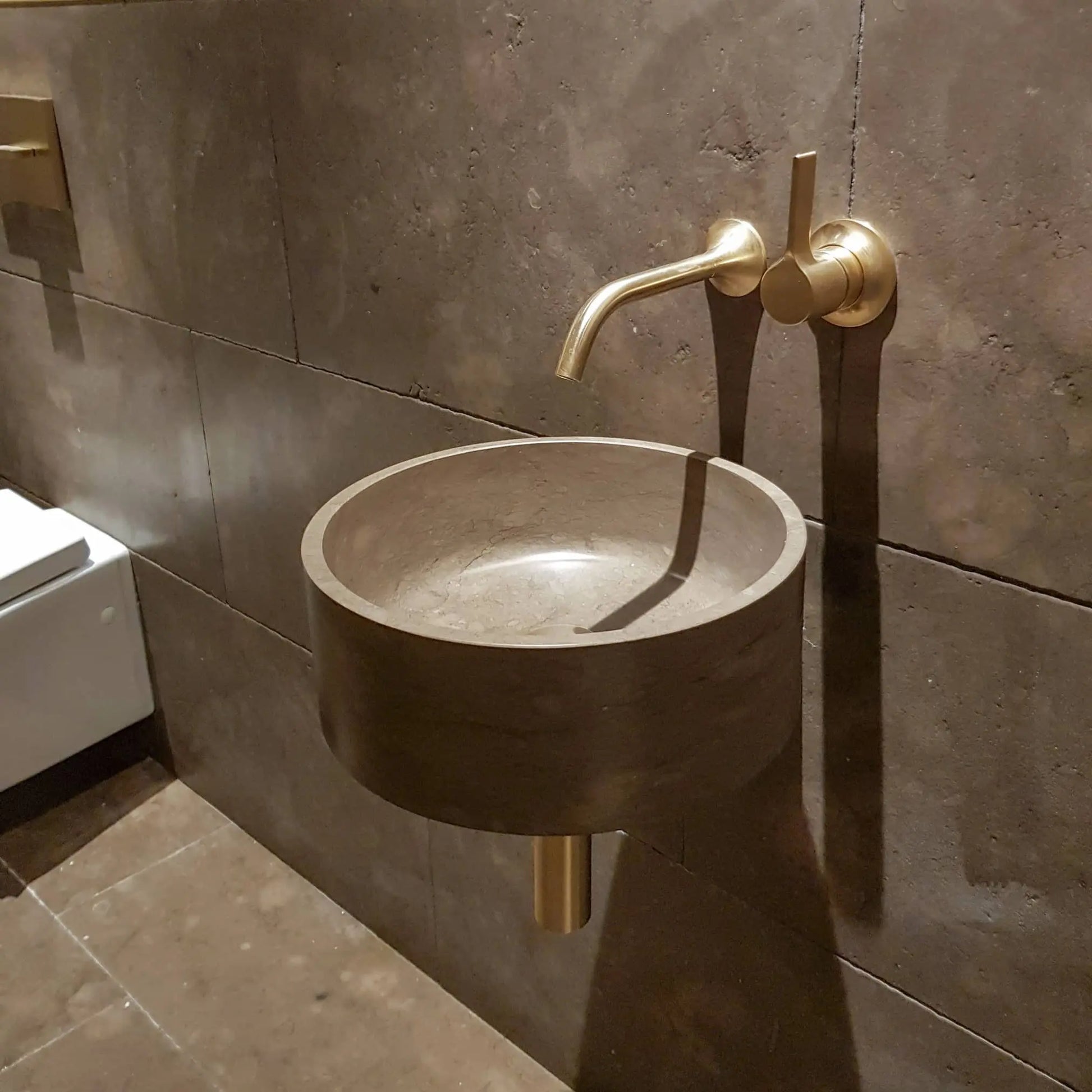 Calcaire GRIS DES PYRÉNÉES brossé Minéral pierre naturelle