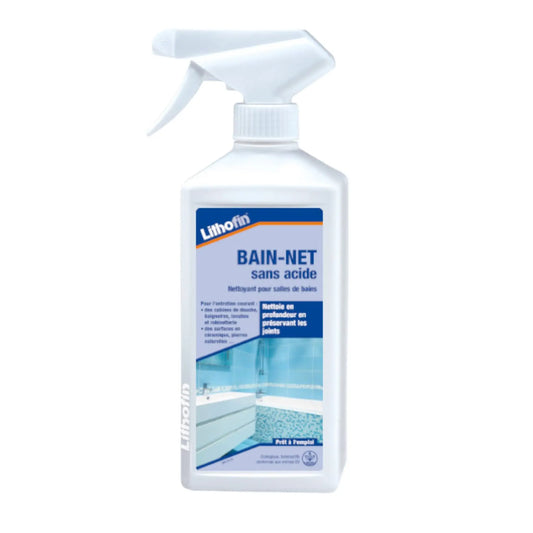 Badreiniger – LITHOFIN Bain-Net säurefrei – Minéral Naturstein