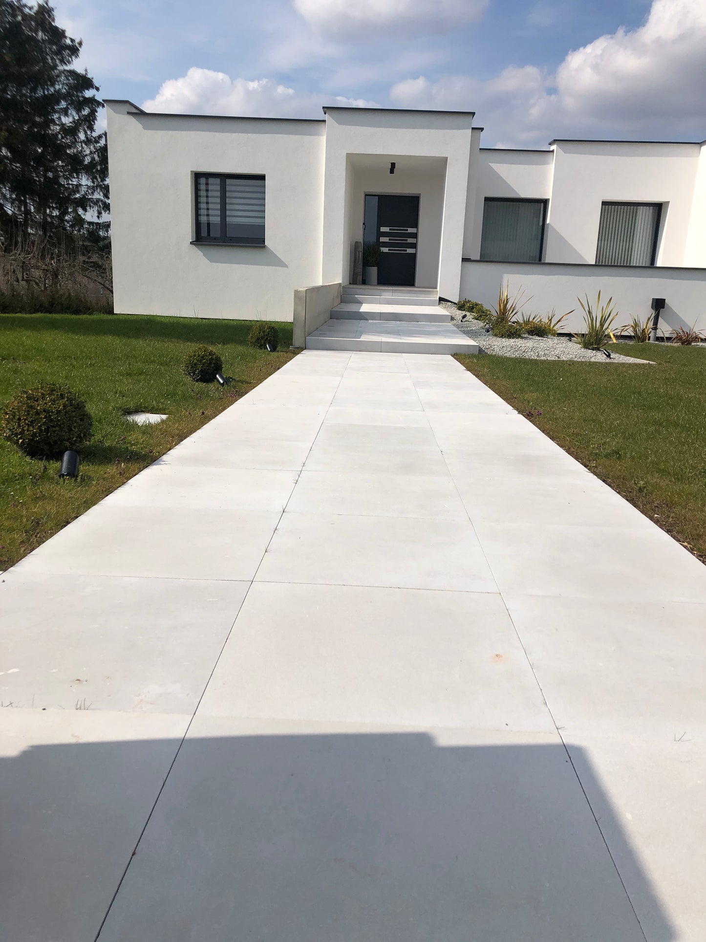 Bodenplatte Kalkstein LUNA GREY