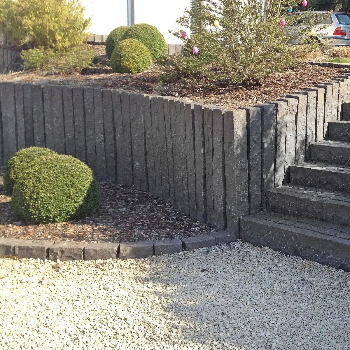 Palisade Basalt SUPER BLACK éclaté - Minéral Naturstein