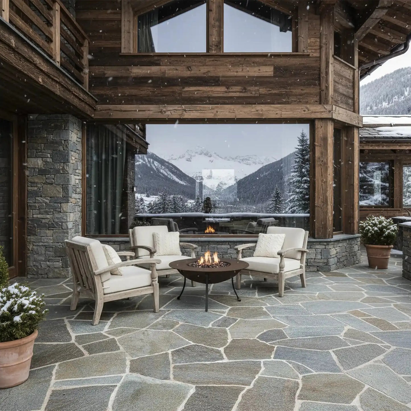 Polygonalplatte QUARTZITE LUZERNE