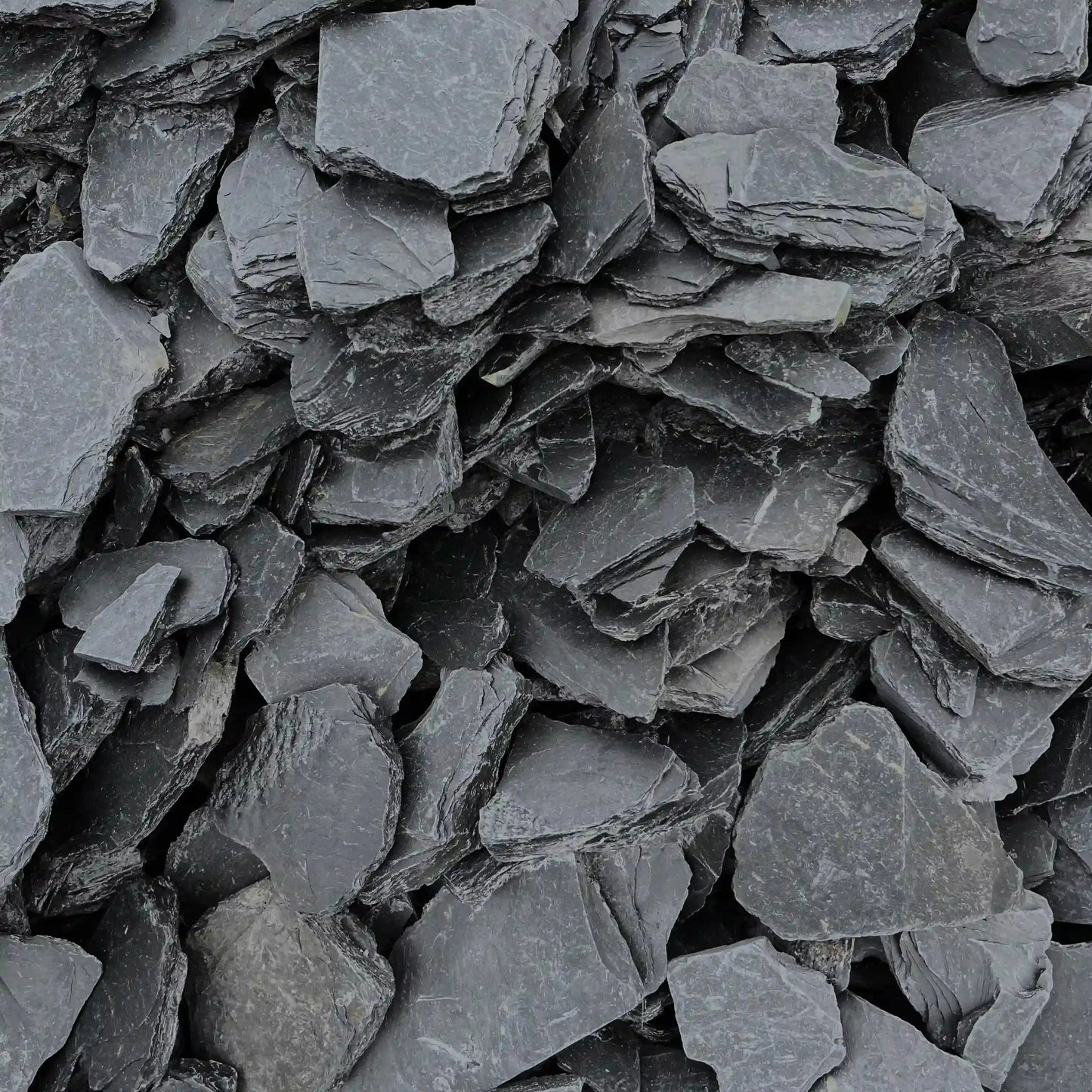 Paillage d'ARDOISE NOIRE Minéral pierre naturelle