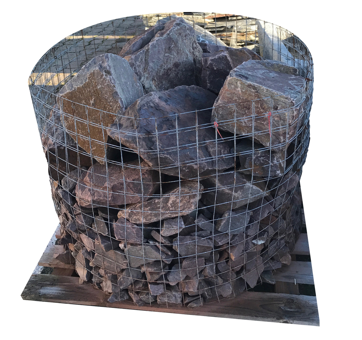 Wasserbaustein QUARZTSANDSTEIN ROT
