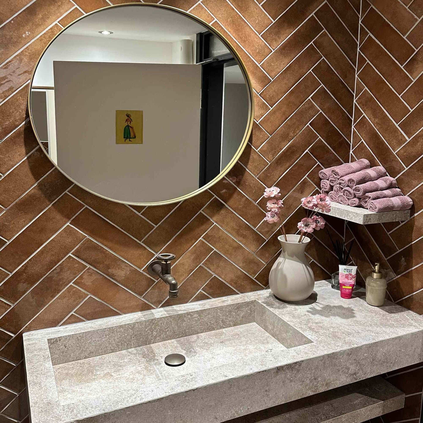 Keramik COTTO mit Zellige-Effekt