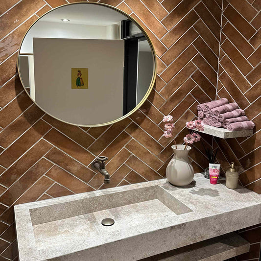 Keramik COTTO mit Zellige-Effekt