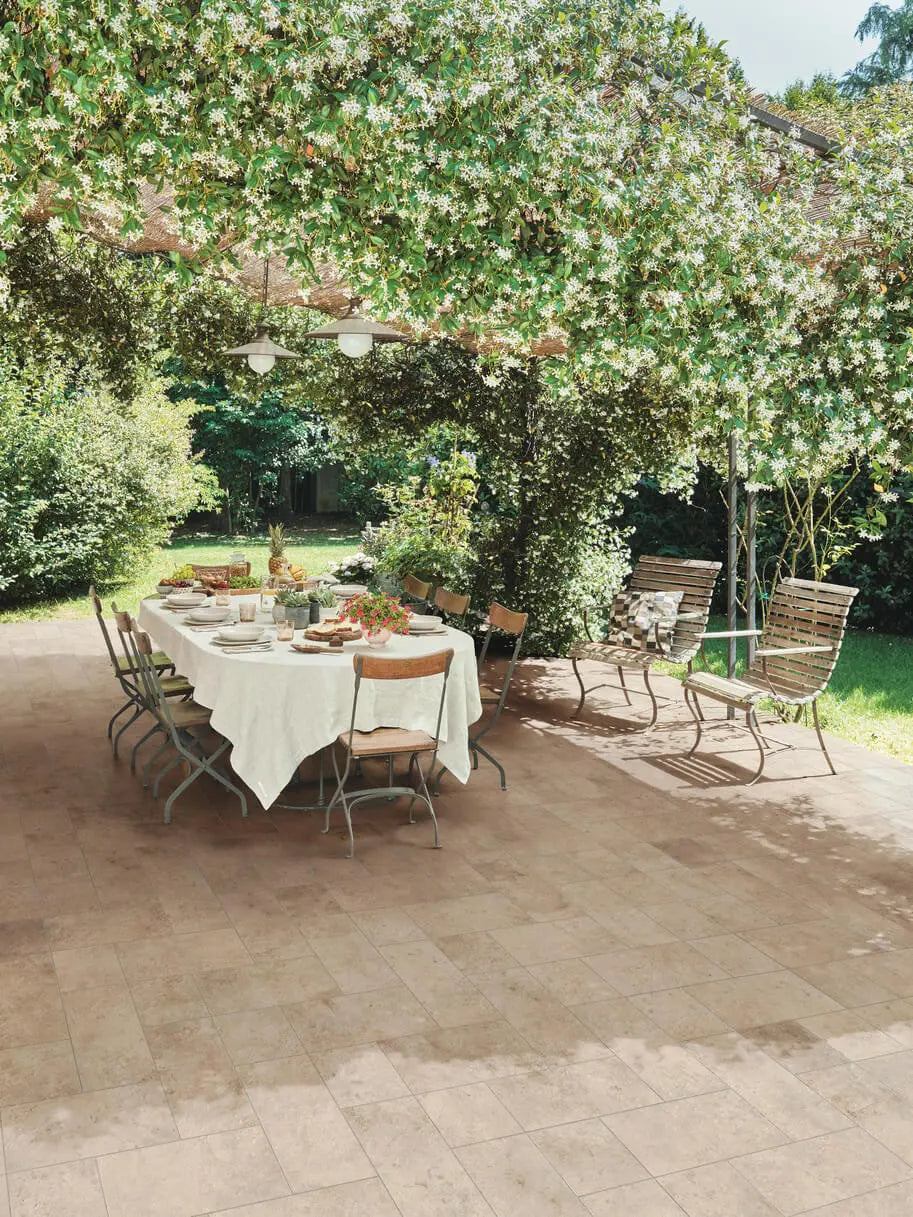 Keramik effet AIX BEIGE Minéral Naturstein