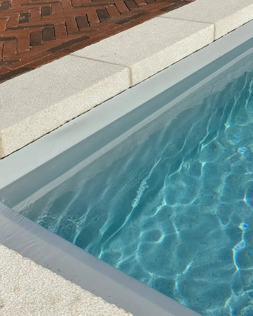 Poolrandplatte Kalkstein ALMENDRA - Dicke 8 cm