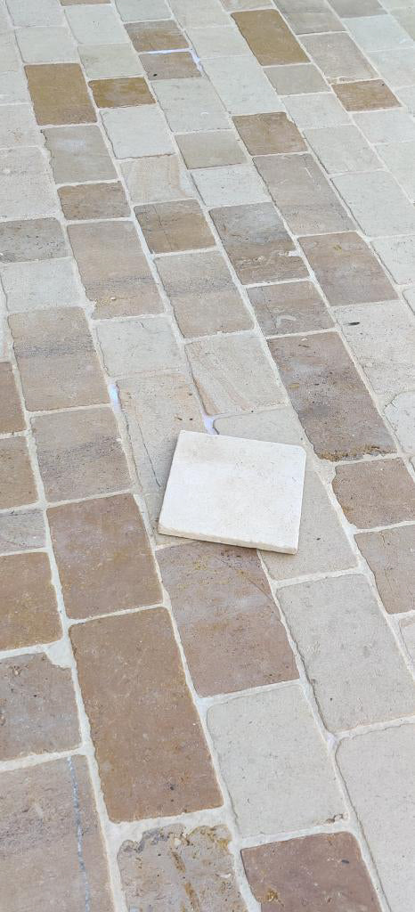 Dallage / Pavé en pierre calcaire ANTICA Minéral pierre naturelle