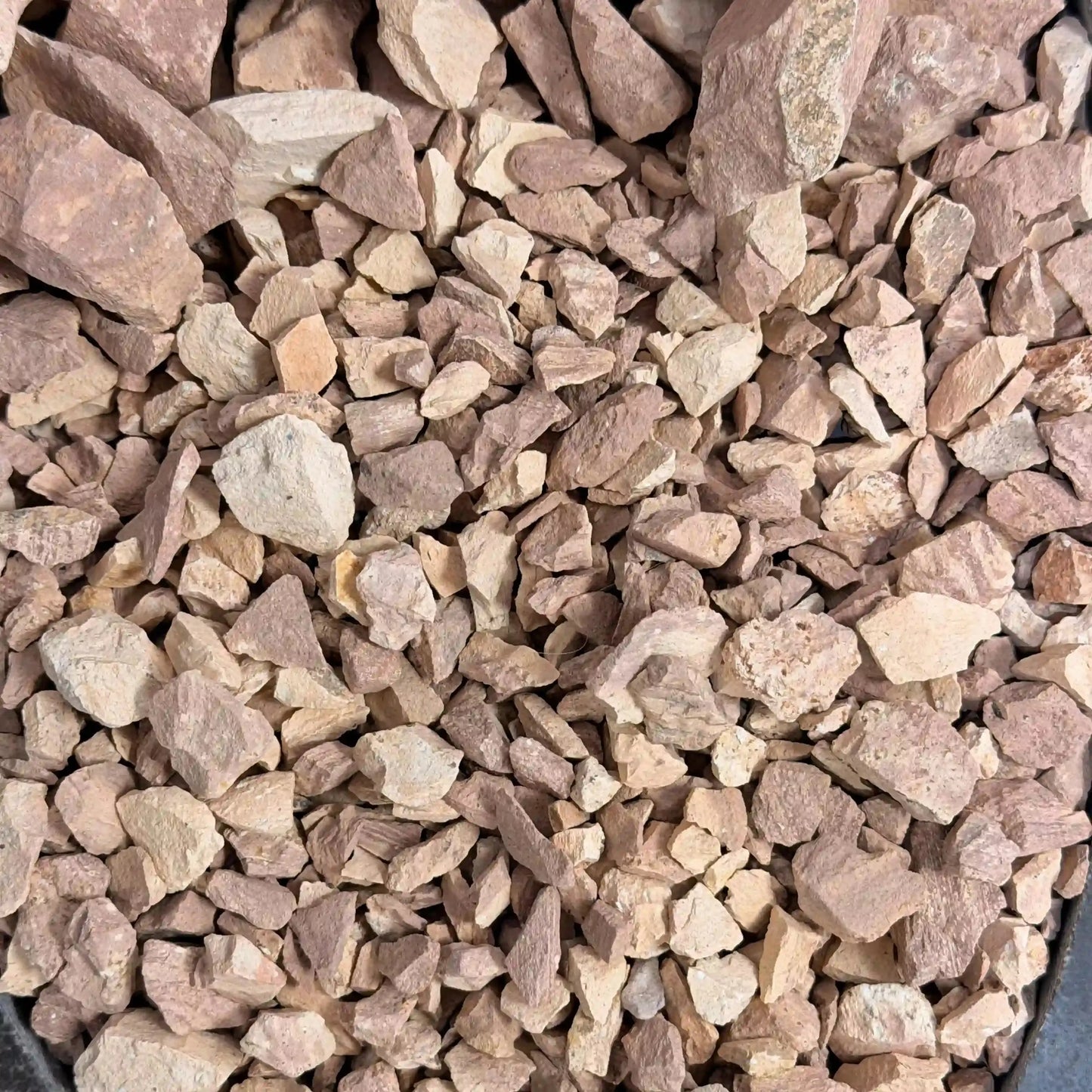 Splitt Kalkstein BEIGE ROSÉ - 5/16 mm Minéral Naturstein
