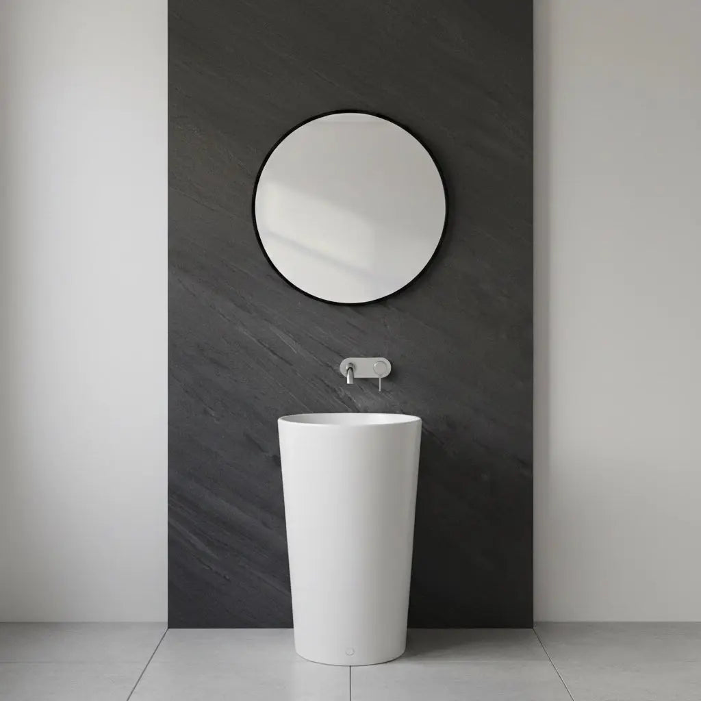 Natursteinfurnier BLACK SLATE Minéral Naturstein