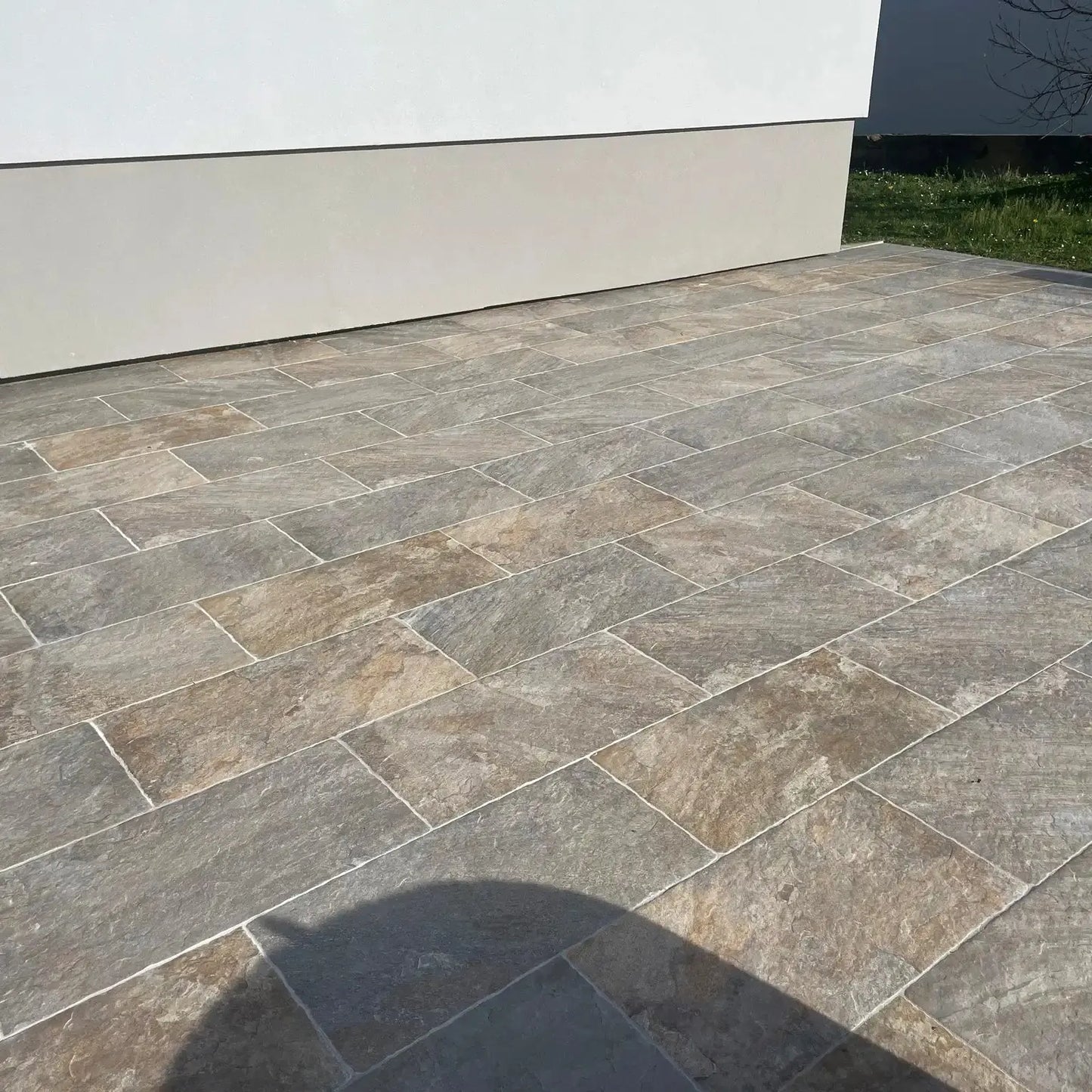 Carrelage extérieur effet pierre ARDESIA - 80 x 40 x 2 cm - Minéral Pierre Naturelle