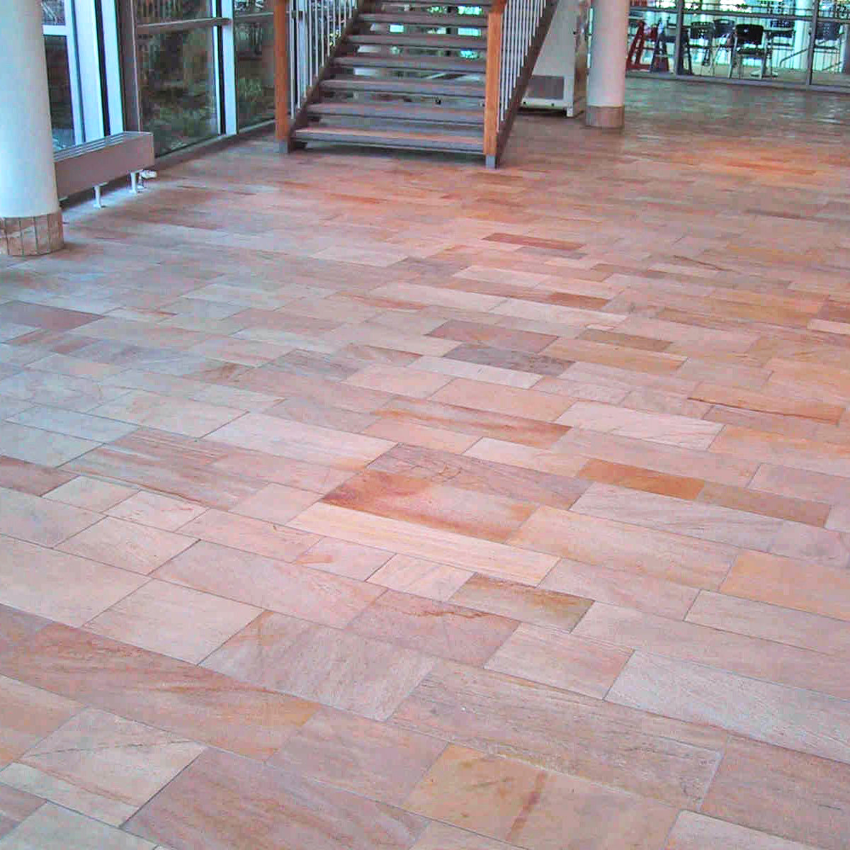 Bodenplatte QUARTZITE CORAL PINK