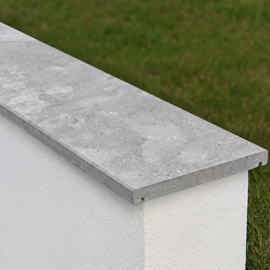 MONCERAT GREY limestone coping