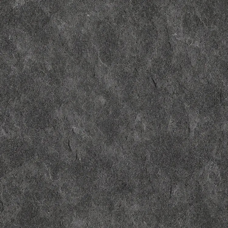 Mauerabdeckungen / couvertine Basalt SUPER BLACK sans larmiers, finition flammée, 60x40x3 cm - Zoom texture