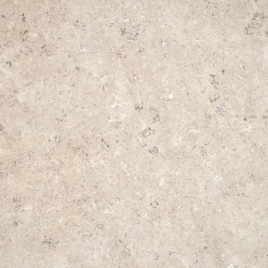 Couvre mur en pierre calcaire SINAI PEARL (sans larmiers) - couvertine beige clair en finition vieilli - zoom 
