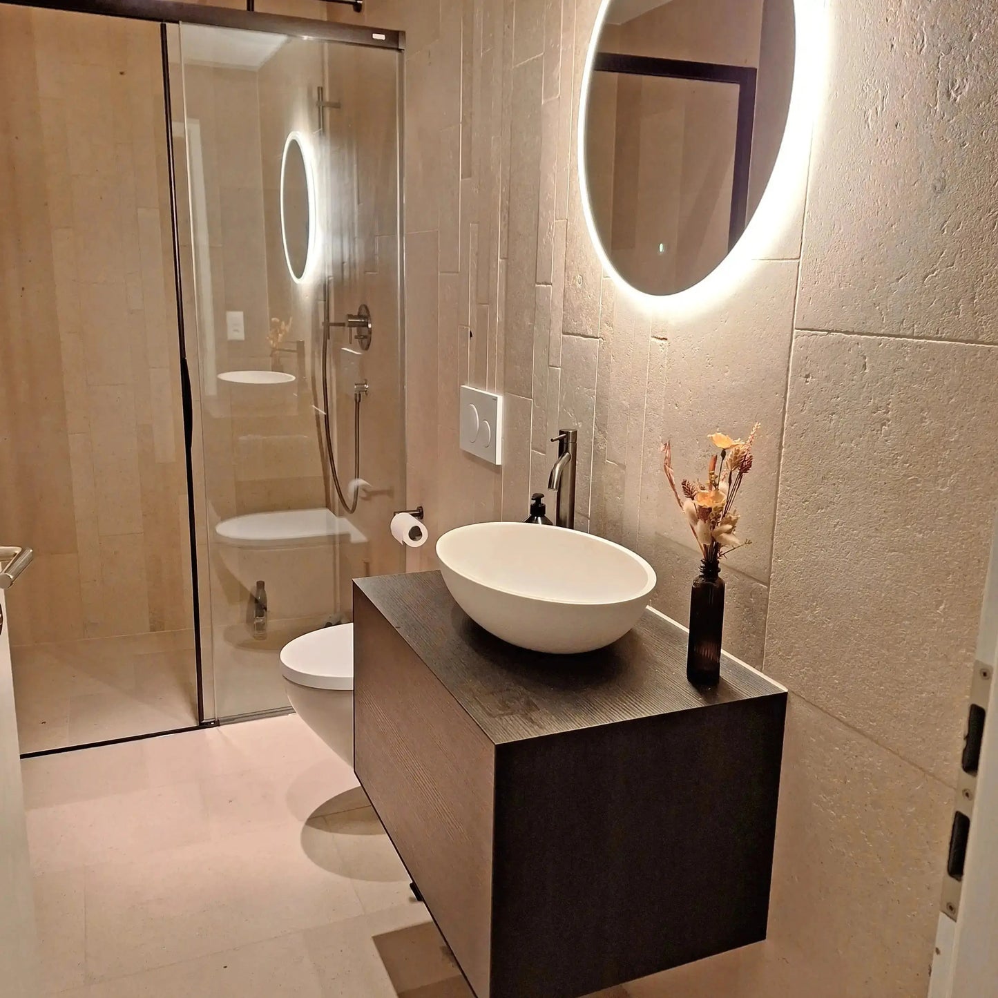 Bodenplatte Kalkstein Bourgogne MASSANGIS MIX